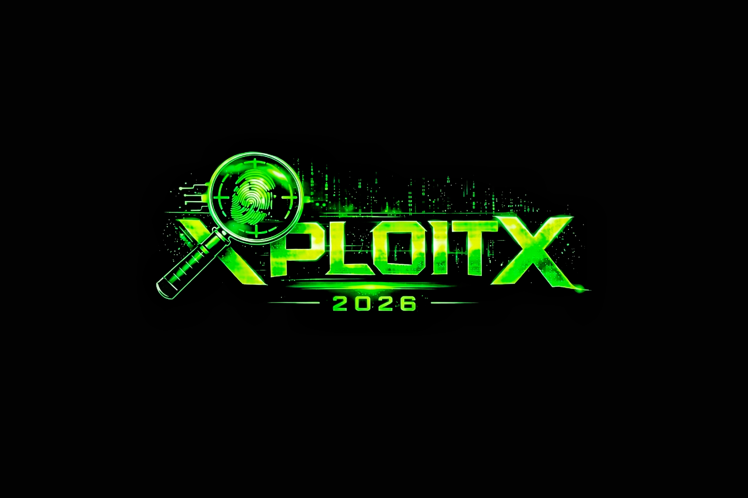 XploitX-2026 National Level Cyber Security Fest Poster 